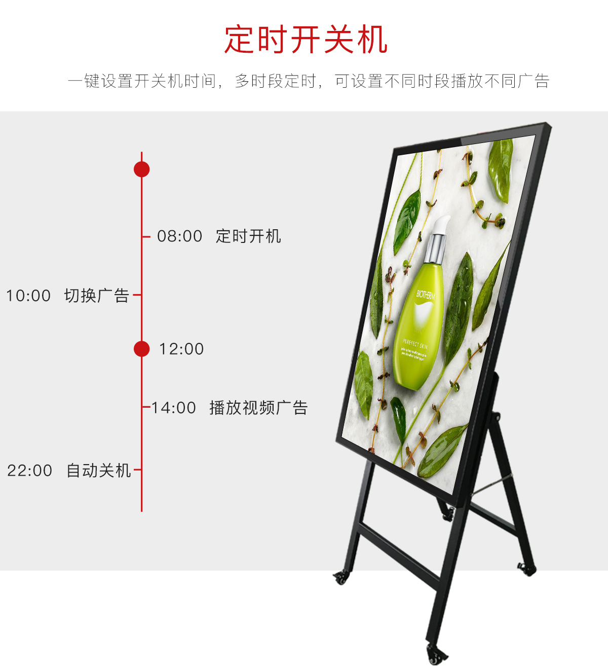 電子水牌廣告機